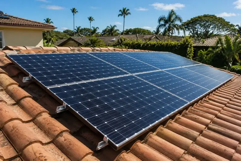 Installation de panneaux solaires à Paulhac